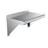 Amgood Stainless Steel Wall Shelf, 24 Long X 10 Deep AMG WS-1024